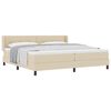 vidaXL &Kappa;&rho;&epsilon;&beta;ά&tau;&iota; &mu;&epsilon; &epsilon;&lambda;&alpha;&tau;ή&rho;&iota;&alpha; &mu;&epsilon; &kappa;&epsilon;&phi;&alpha;&lambda;ά&rho;&iota; &Kappa;&rho;&epsilon;&mu; 200 x 200 cm ύ&phi;&alpha;&sigma;&mu;&alpha;