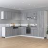 vidaXL Ντουλάπι με Συρτάρια "Lyon" Γκρι Sonoma 60x46x81,5 εκ. από Τεχνητό Ξύλο