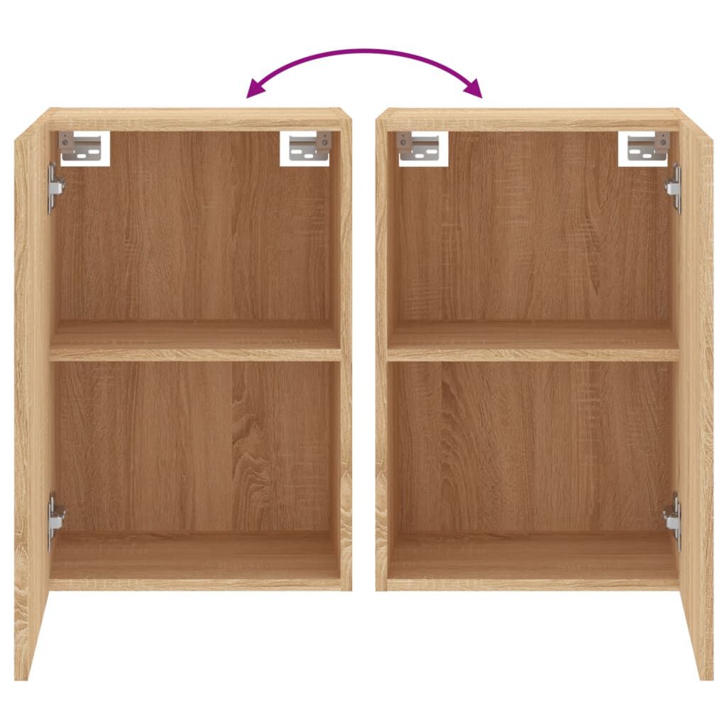 vidaXL Έπιπλο Τοίχου Τηλεόρασης Sonoma Δρυς 40,5x30x60 εκ. Επεξ. Ξύλο