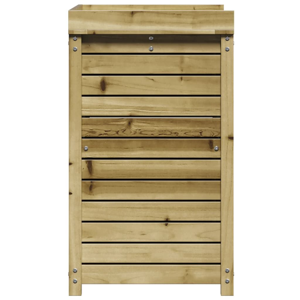 vidaXL Τραπέζι Κηπουρικής με Ράφια 82,5x50x86,5 εκ. Εμποτ. Ξύλο Πεύκου