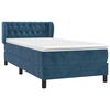 vidaXL &Kappa;&rho;&epsilon;&beta;ά&tau;&iota; Boxspring &mu;&epsilon; &Sigma;&tau;&rho;ώ&mu;&alpha; &Sigma;&kappa;&omicron;ύ&rho;&omicron; &Mu;&pi;&lambda;&epsilon; 90x190 &epsilon;&kappa;. &Beta;&epsilon;&lambda;&omicron;ύ&delta;&iota;&nu;&omicron;
