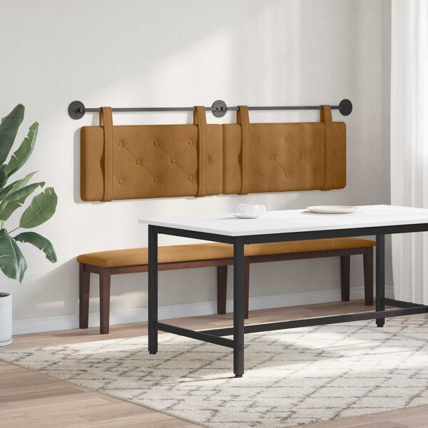 vidaXL &Kappa;&rho;&epsilon;&mu;&alpha;&sigma;&tau;ό &Kappa;&epsilon;&phi;&alpha;&lambda;ά&rho;&iota; &Epsilon;&pi;&iota;&tau;&omicron;ί&chi;&iota;&omicron; &Kappa;&alpha;&phi;έ 190 x 55 x 5 &epsilon;&kappa; &Beta;&epsilon;&lambda;&omicron;ύ&delta;&omicron;