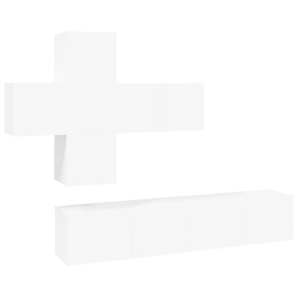 vidaXL &Sigma;&epsilon;&tau; &Epsilon;&pi;ί&pi;&lambda;&omega;&nu; &Tau;&eta;&lambda;&epsilon;ό&rho;&alpha;&sigma;&eta;&sigmaf; 7 &Tau;&epsilon;&mu;&alpha;&chi;ί&omega;&nu; &Lambda;&epsilon;&upsilon;&kappa;ό &alpha;&pi;ό &Epsilon;&pi;&epsilon;&xi;&epsilon;&rho;&gamma;&alpha;&sigma;&mu;έ&nu;&omicron; &Xi;ύ&lambda;&omicron;