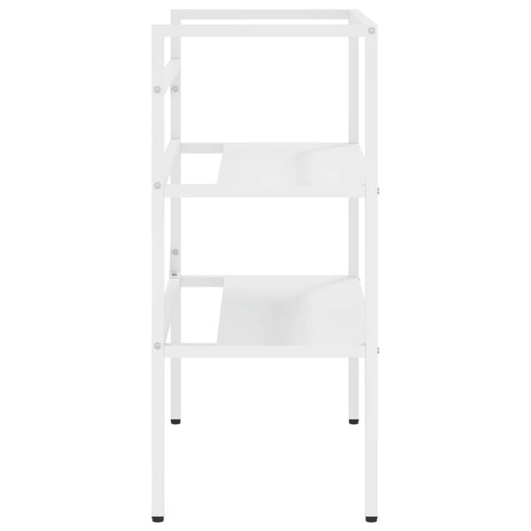 vidaXL Έπιπλο Μπάνιου Λευκό 59 x 38 x 83 εκ. Σιδερένιο