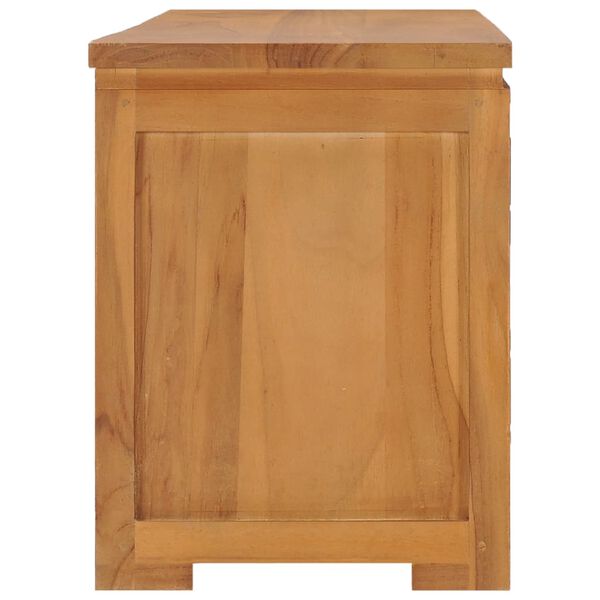 vidaXL Έπιπλο Τηλεόρασης 110 x 30 x 40 εκ. από Μασίφ Ξύλο Teak