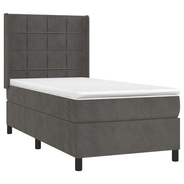 vidaXL &Kappa;&rho;&epsilon;&beta;ά&tau;&iota; Boxspring &mu;&epsilon; &Sigma;&tau;&rho;ώ&mu;&alpha; &Sigma;&kappa;&omicron;ύ&rho;&omicron; &Gamma;&kappa;&rho;&iota; 80x200 &epsilon;&kappa;. &Beta;&epsilon;&lambda;&omicron;ύ&delta;&iota;&nu;&omicron;