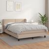 vidaXL &Kappa;&rho;&epsilon;&beta;ά&tau;&iota; Boxspring &mu;&epsilon; &Sigma;&tau;&rho;ώ&mu;&alpha; &Kappa;&alpha;&pi;&omicron;&upsilon;&tau;&sigma;ί&nu;&omicron; 140x200&epsilon;&kappa;.&alpha;&pi;ό &Sigma;&upsilon;&nu;&theta;.&Delta;έ&rho;&mu;&alpha;