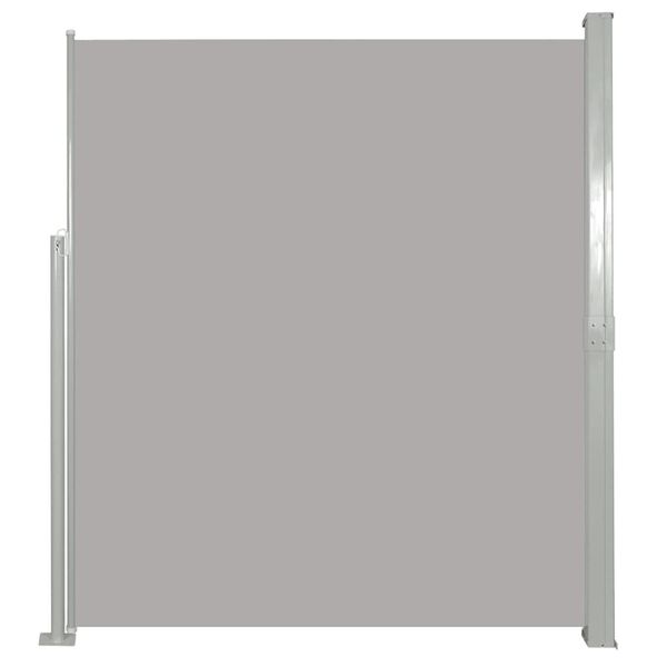 vidaXL Σκίαστρο Πλαϊνό Συρόμενο Γκρι 160 x 500 εκ.