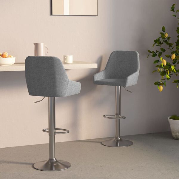 vidaXL &Sigma;&kappa;&alpha;&mu;&pi;ό &Mu;&pi;&alpha;&rho; 2 &tau;&epsilon;&mu;. &Sigma;&kappa;&omicron;ύ&rho;&omicron; &Gamma;&kappa;&rho;&iota; &Upsilon;&phi;&alpha;&sigma;&mu;ά&tau;&iota;&nu;&alpha;