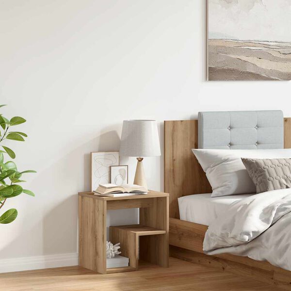 vidaXL &Kappa;&omicron;&mu;&omicron;&delta;ί&nu;&omicron; &nu;&tau;&omicron;&upsilon;&lambda;ά&pi;&iota; Artisan Oak 40x30x40 cm &Kappa;&alpha;&tau;&alpha;&sigma;&kappa;&epsilon;&upsilon;&alpha;&sigma;&mu;έ&nu;&omicron; &xi;ύ&lambda;&omicron;