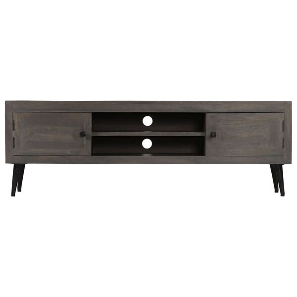 vidaXL Έπιπλο Τηλεόρασης 140 x 30 x 45 εκ. από Μασίφ Ξύλο Μάνγκο