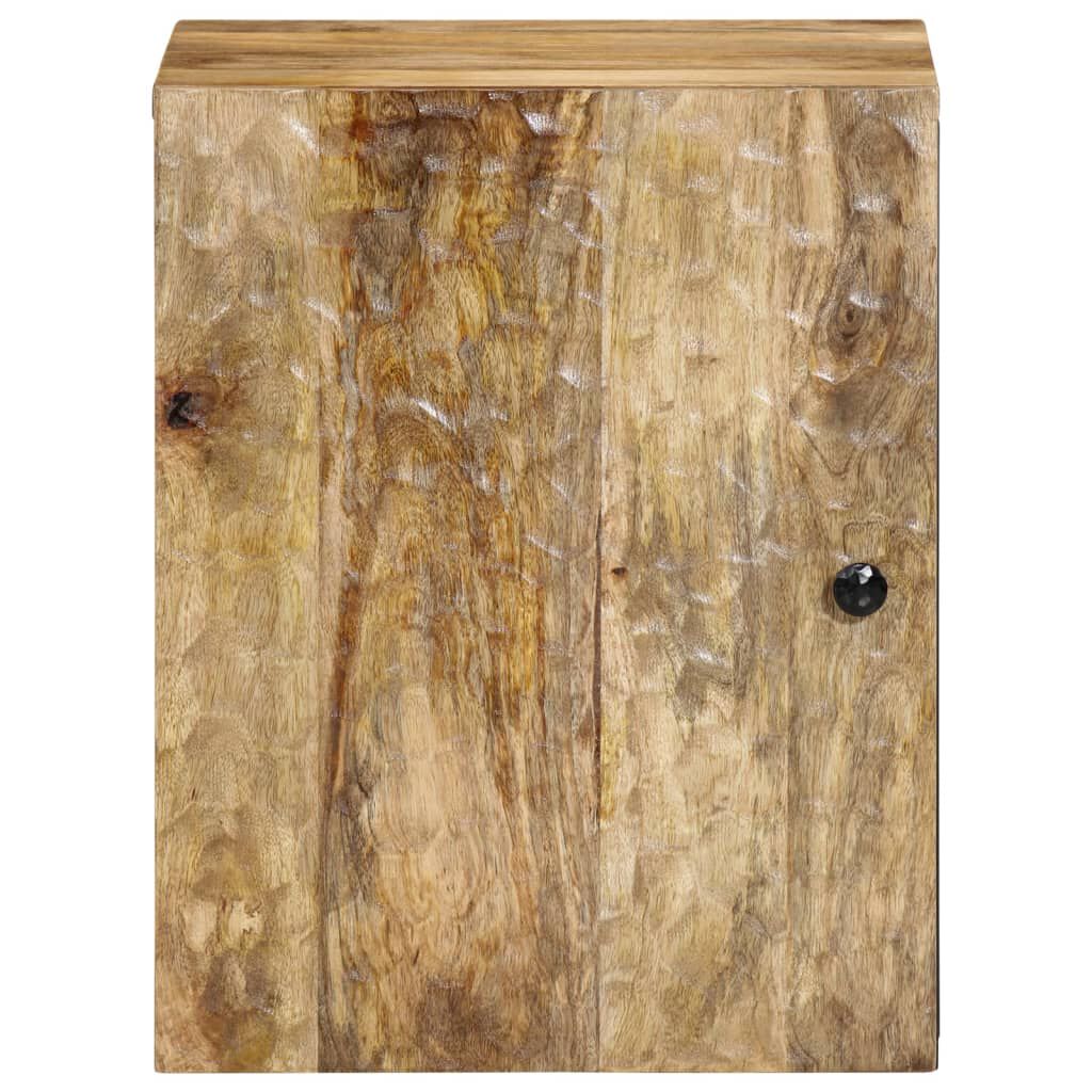 vidaXL Ντουλάπι Μπάνιου Επιτοίχιο 38x33x48 εκ. από Μασίφ Ξύλο Μάνγκο