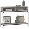 vidaXL Τραπέζι Κονσόλα Γκρι Sonoma 100x30,5x75 εκ. Επεξεργασμένο Ξύλο