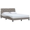 vidaXL &Sigma;&kappa;&epsilon;&lambda;&epsilon;&tau;ό&sigmaf; &Kappa;&rho;&epsilon;&beta;&alpha;&tau;&iota;&omicron;ύ &Chi;&omega;&rho;ί&sigmaf; &Sigma;&tau;&rho;ώ&mu;&alpha; Taupe 120x200 &epsilon;&kappa;. &Upsilon;&phi;&alpha;&sigma;&mu;ά&tau;&iota;&nu;&omicron;