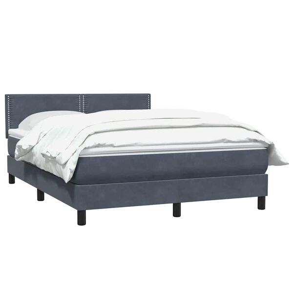 vidaXL &Kappa;&rho;&epsilon;&beta;ά&tau;&iota; Boxspring &mu;&epsilon; &Sigma;&tau;&rho;ώ&mu;&alpha; &Sigma;&kappa;&omicron;ύ&rho;&omicron; &Gamma;&kappa;&rho;&iota; 140x210 &epsilon;&kappa;. &Beta;&epsilon;&lambda;&omicron;ύ&delta;&iota;&nu;&omicron;