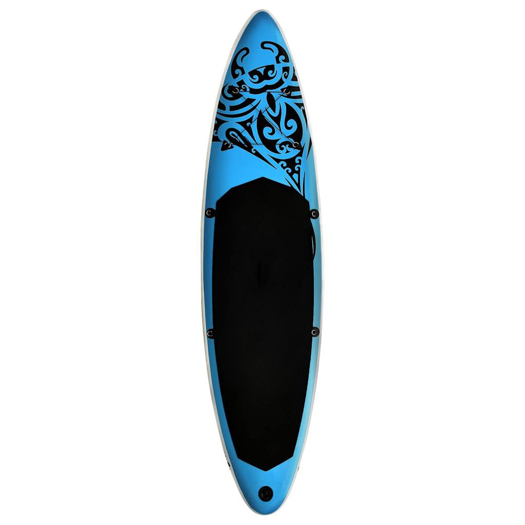 vidaXL Σανίδα SUP Φουσκωτή Σετ Μπλε 320 x 76 x 15 εκ.