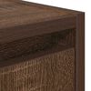 vidaXL Κομοδίνο Επιτοίχιο Καφέ Δρυς 38x34x40 εκ.