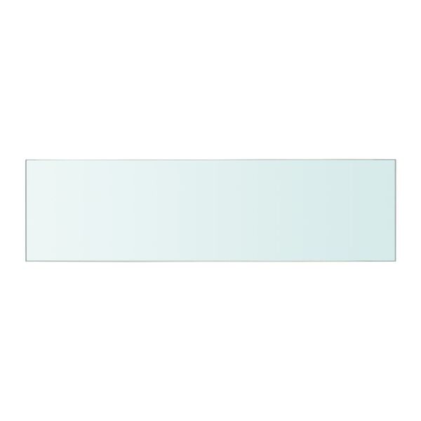 vidaXL Ράφια Πάνελ 2 τεμ. Διάφανα 50 x 12 εκ. Γυάλινα