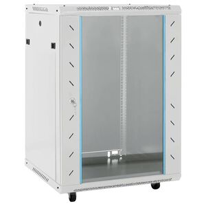 vidaXL &Kappa;&alpha;&mu;&pi;ί&nu;&alpha; &Delta;&iota;&kappa;&tau;ύ&omicron;&upsilon; 15U 19" IP20 &Gamma;&kappa;&rho;&iota; 60x45x86 &epsilon;&kappa;.