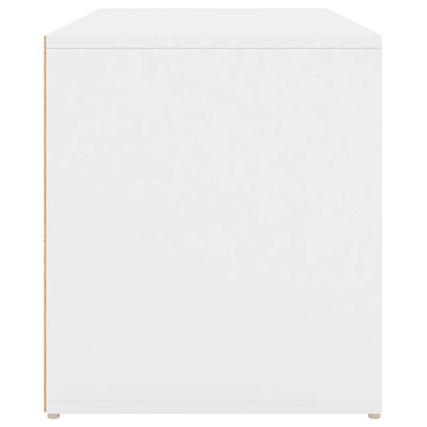 vidaXL Έπιπλο Χολ / Εισόδου Λευκό 80 x 40 x 45 εκ. από Επεξ. Ξύλο