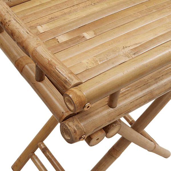 vidaXL Τραπέζι Δίσκος Πτυσσόμενο 60x40x68 εκ. από Μπαμπού