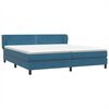 vidaXL Box Spring &Kappa;&rho;&epsilon;&beta;ά&tau;&iota; &mu;&epsilon; &sigma;&tau;&rho;ώ&mu;&alpha;&tau;&alpha; &Sigma;&kappa;&omicron;ύ&rho;&omicron; &mu;&pi;&lambda;&epsilon; 180x210 cm &Beta;&epsilon;&lambda;&omicron;ύ&delta;&iota;&nu;&omicron;