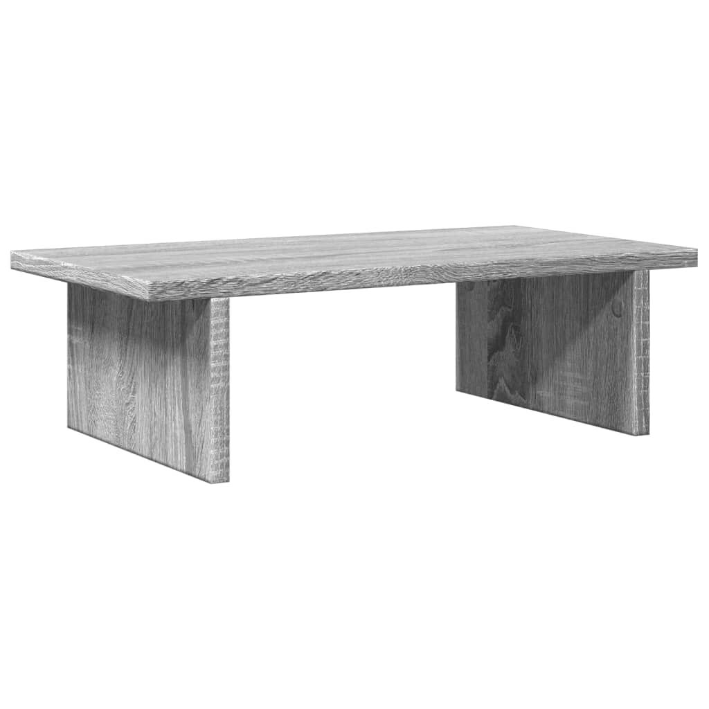 vidaXL Βάση Οθόνης Γκρι Sonoma 50x27x15 εκ. από Επεξεργασμένο Ξύλο