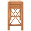 vidaXL Γραφείο με 2 Συρτάρια 140 x 40 x 75 εκ. Ξύλο Teak