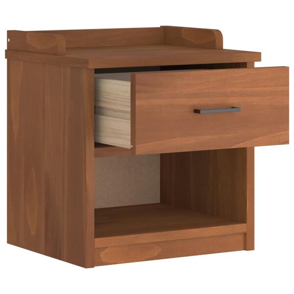 vidaXL Πάγκος διαδρόμου "SANDNES" 45x40x50 εκ.Πεύκο μασίφ ξύλο