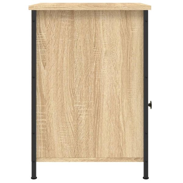 vidaXL Κομοδίνα 2 τεμ. Sonoma Δρυς 40x42x60 εκ. από Επεξεργασμένο Ξύλο