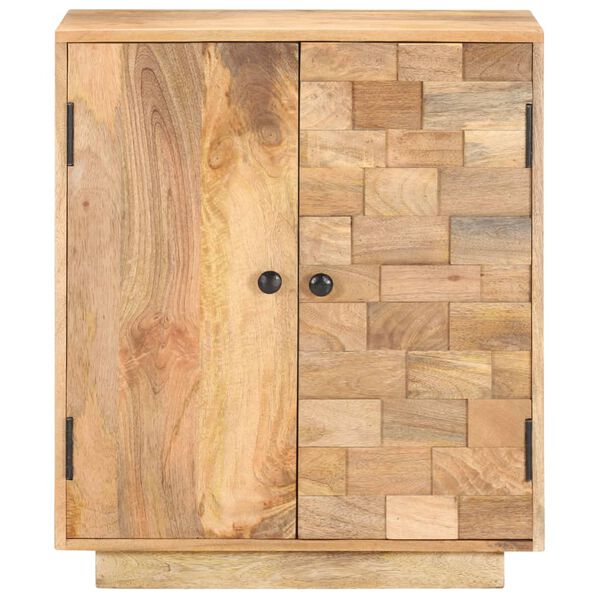 vidaXL Ντουλάπι 60 x 35 x 70 εκ. από Μασίφ Ξύλο Μάνγκο