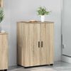 vidaXL Ντουλάπι Μπάνιου Sonoma Δρυς 60 x 35 x 80 εκ Επεξεργασμένο ξύλο