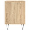 vidaXL Κομοδίνα 2 τεμ. Sonoma Δρυς 40 x 35 x 50 εκ. από Επεξεργ. Ξύλο