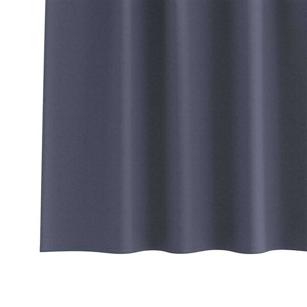 vidaXL Κουρτίνες με κουρτίνες 2 pcs Ανθρακί Πολυεστέρας