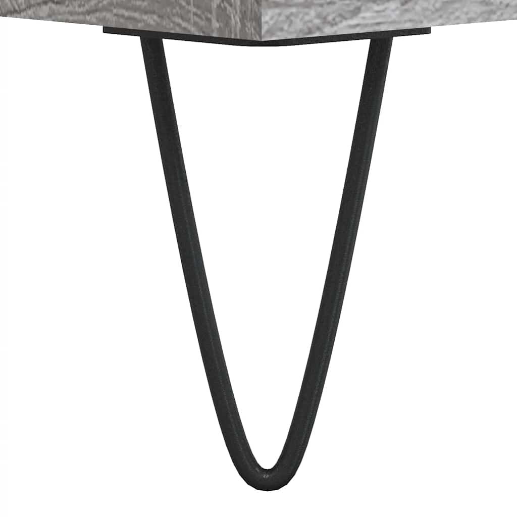 vidaXL Ντουλάπι Μπάνιου Γκρι Sonoma 65x33x60 εκ. Επεξεργασμένο Ξύλο