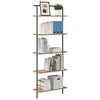 vidaXL Ράφι Βιβλίων artisan δρυς 60 x 24 x 168 εκ. Επεξεργασμένο ξύλο