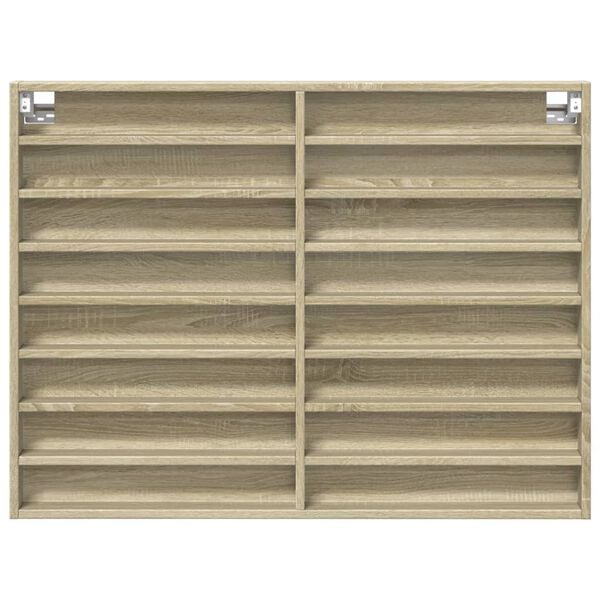 vidaXL &Beta;&iota;&tau;&rho;ί&nu;&alpha; &Chi;&rho;ώ&mu;&alpha; Sonoma &Delta;&rho;&upsilon;&sigmaf; 100x8,5x75 &epsilon;&kappa;. &alpha;&pi;ό &Epsilon;&pi;&epsilon;&xi;&epsilon;&rho;&gamma;&alpha;&sigma;&mu;έ&nu;&omicron; &Xi;ύ&lambda;&omicron;