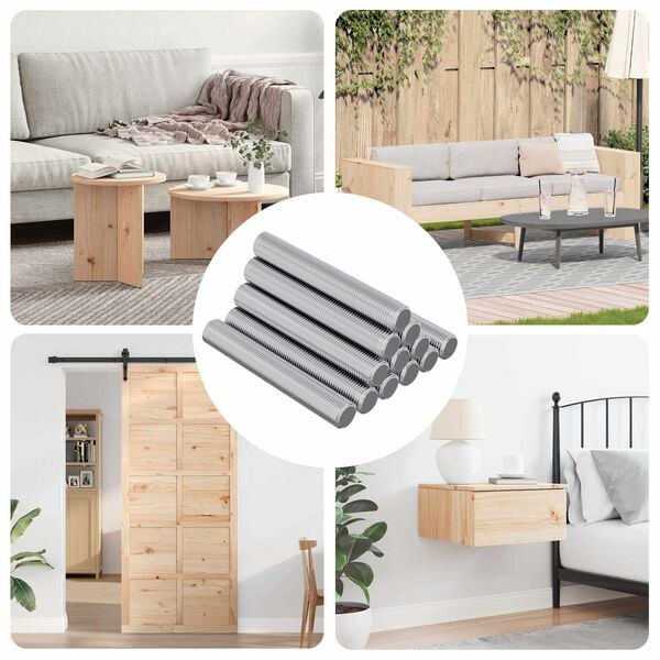 vidaXL &Rho;ά&beta;&delta;&omicron;&sigmaf; &Mu;&epsilon; &Sigma;&pi;&epsilon;ί&rho;&omega;&mu;&alpha; 1000 pcs &Alpha;&sigma;&eta;&mu;ί &Alpha;&tau;&sigma;ά&lambda;&iota;