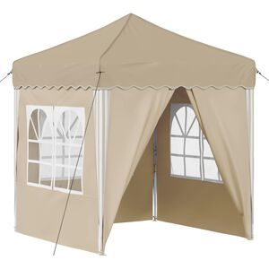 vidaXL &Alpha;&upsilon;&tau;&omicron;&sigma;&chi;έ&delta;&iota;&omicron; &Mu;ό&rho;&phi;&omega;&sigma;&eta; 195 x 195 x 245 &epsilon;&kappa;. &Kappa;&rho;&epsilon;&mu; Ύ&phi;&alpha;&sigma;&mu;&alpha; Ό&xi;&phi;&omicron;&rho;&nu;&tau;