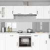 vidaXL Πίσω Πάνελ Κουζίνας 2 pcs Ανοιχτό γκρι 120 x 50 cm
