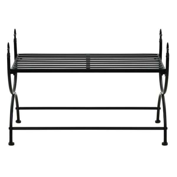 vidaXL Πάγκος Vintage Μαύρος 83 x 42 x 55 εκ. Μεταλλικός