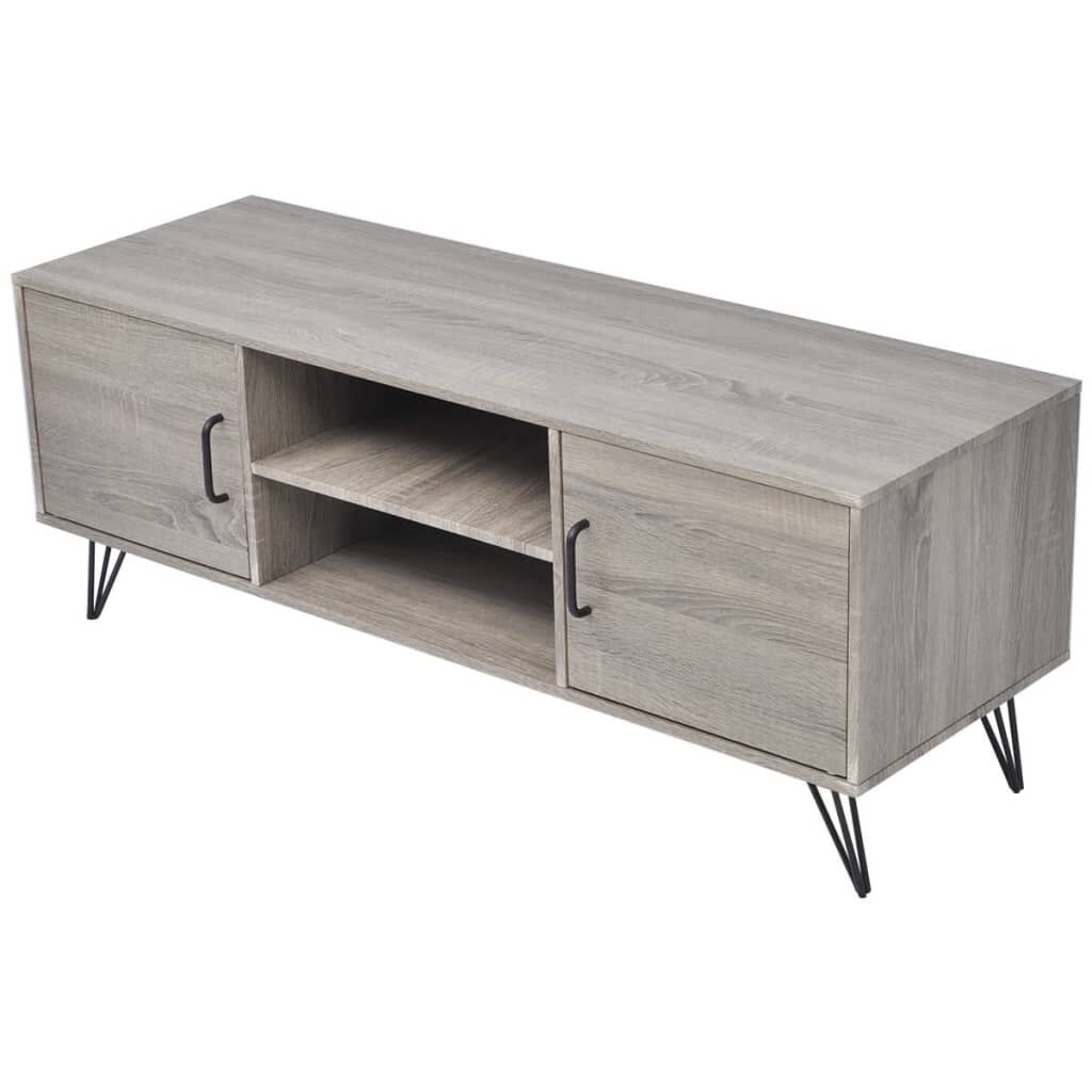 vidaXL Έπιπλο Τηλεόρασης Γκρι 120 x 40 x 45 εκ.