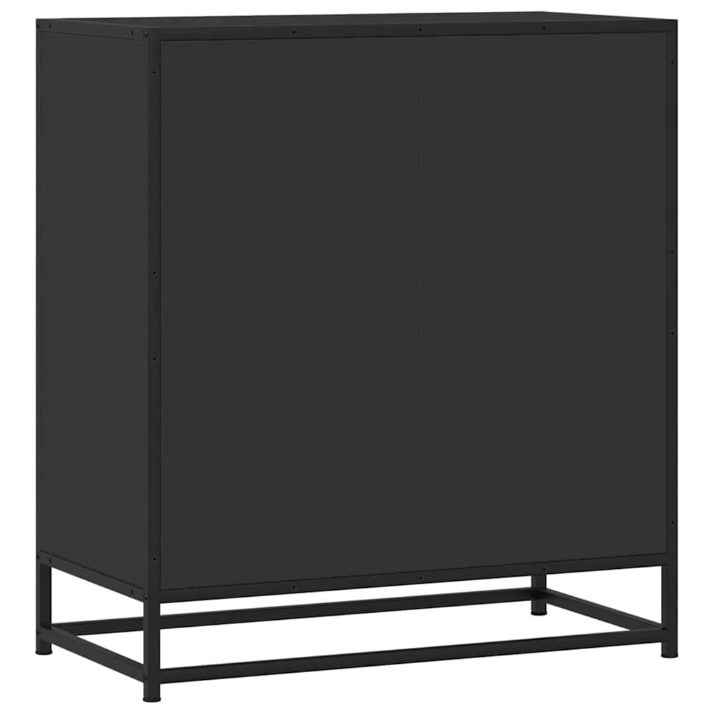 vidaXL Ραφιέρα Καφέ Δρυς 68x35x76 εκ. Επεξ. Ξύλο + Μέταλλο
