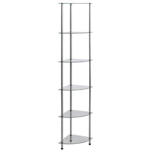 vidaXL &Rho;&alpha;&phi;&iota;έ&rho;&alpha; 6 &Epsilon;&pi;&iota;&pi;έ&delta;&omega;&nu; &Delta;&iota;&alpha;&phi;&alpha;&nu;ή&sigmaf; 30 x 30 x 160 &epsilon;&kappa;. &alpha;&pi;ό &Psi;&eta;&mu;έ&nu;&omicron; &Gamma;&upsilon;&alpha;&lambda;ί
