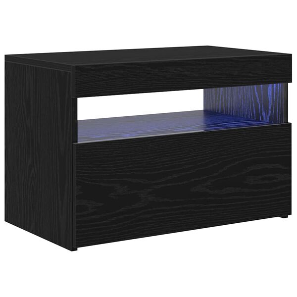 vidaXL Ντουλάπι TV Μαύρο 60 x 35 x 40 εκ. Επεξεργασμένο ξύλο