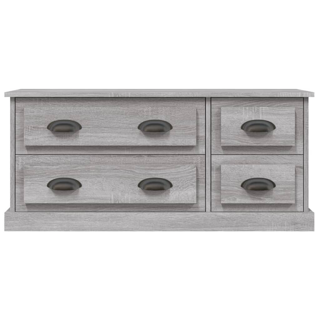 vidaXL Έπιπλο Τηλεόρασης Γκρι Sonoma 100x35,5x45 εκ. Επεξ. Ξύλο