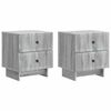 vidaXL &Kappa;&omicron;&mu;&omicron;&delta;ί&nu;&omicron; &mu;&epsilon; &sigma;&upsilon;&rho;&tau;ά&rho;&iota; 2 pcs &Gamma;&kappa;&rho;&iota; Sonoma 43 x 34,5 x 47,5 &epsilon;&kappa;