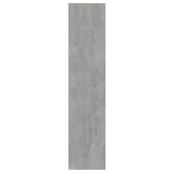 vidaXL Βιβλιοθήκη/Διαχωρ. Χώρου Γκρι Sonoma 60x30x135 εκ Επεξεργ. Ξύλο