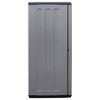 vidaXL Ντουλάπι Αποθήκ. Κήπου Γκρι/Μαύρο 102x37x84 εκ. Πολυπροπυλένιο