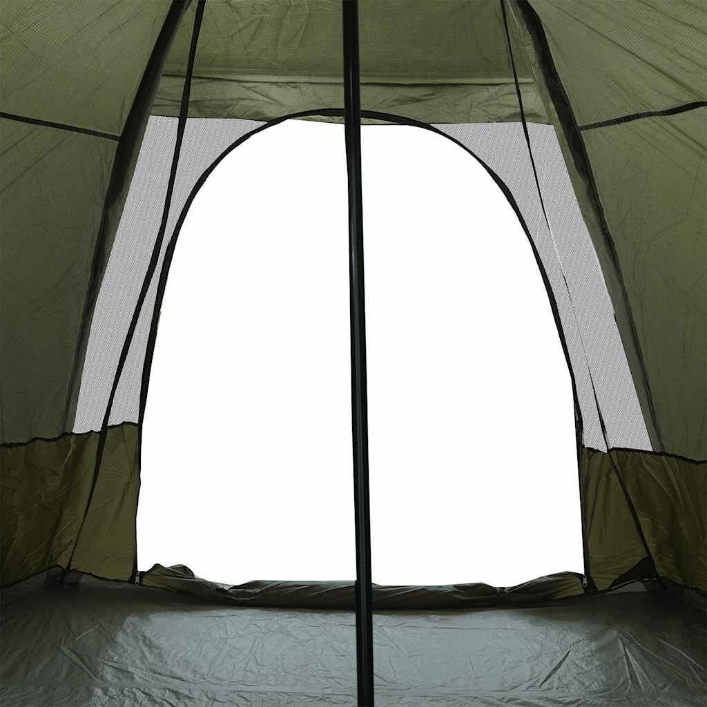 vidaXL Σκηνή Οικογενειακή Tipi 6 Ατόμων Αδιάβροχη Καφέ